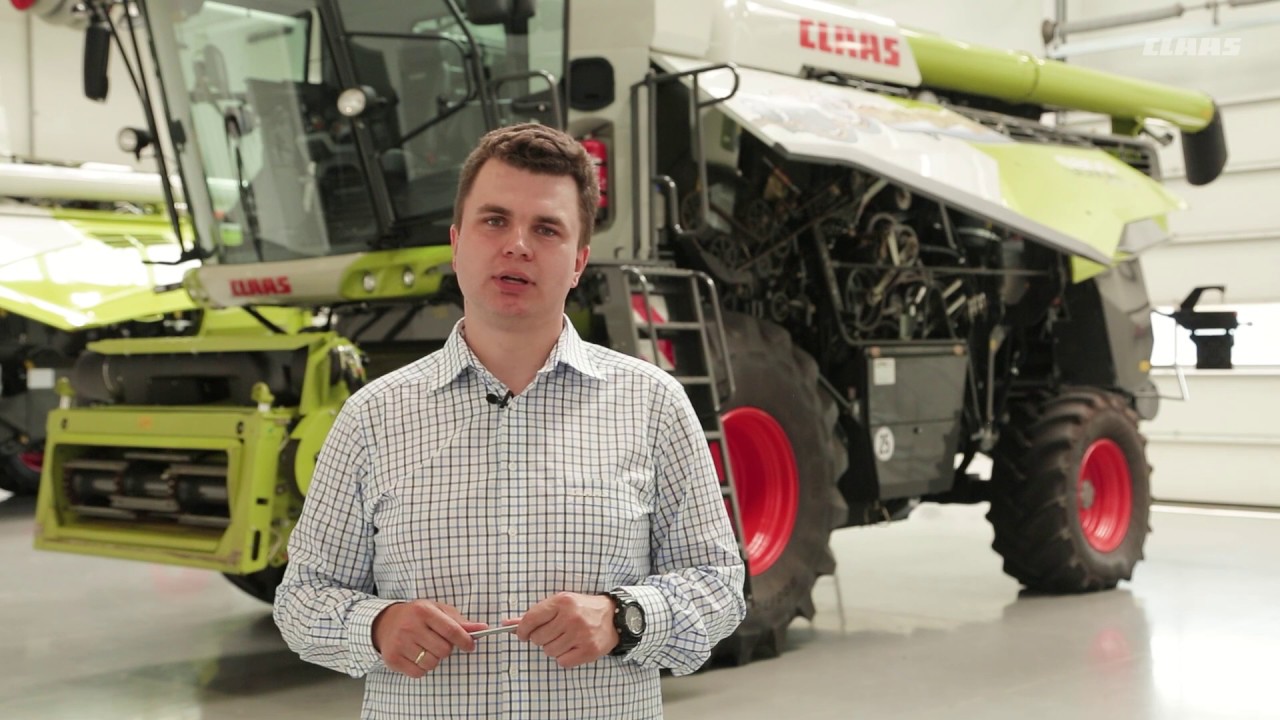 Mapowanie plonu w kombajnach CLAAS