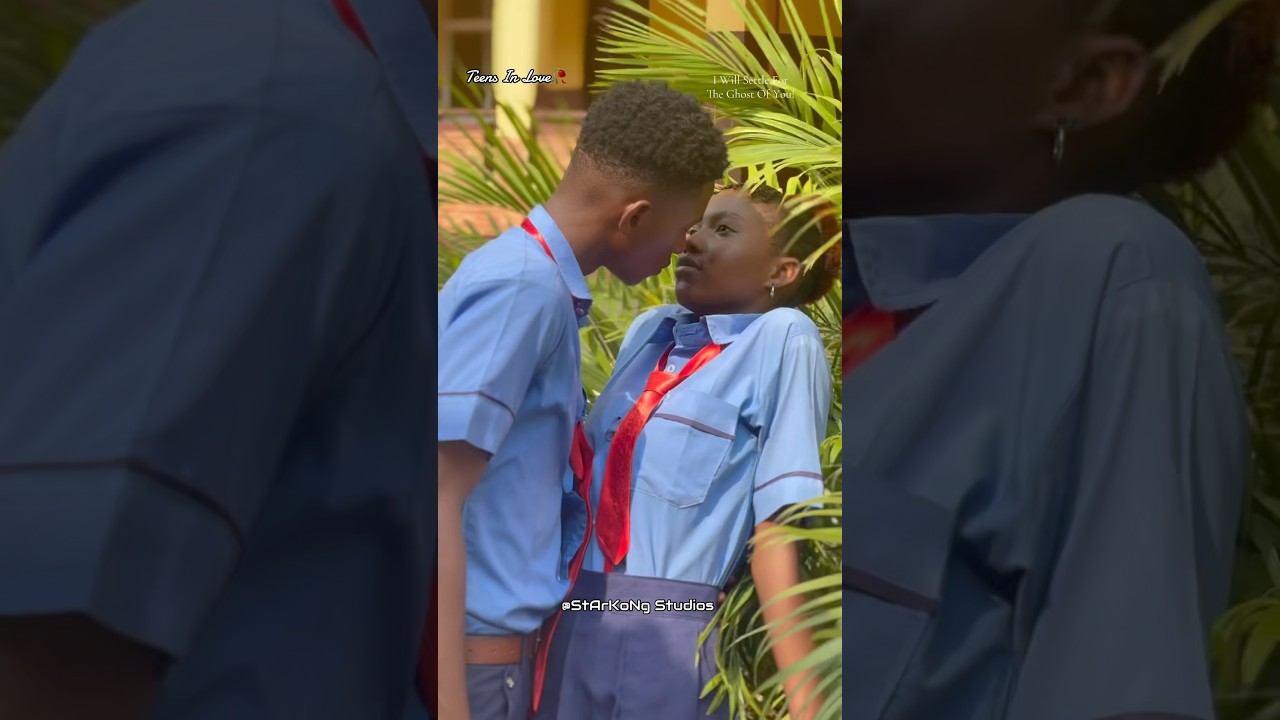 Teens in Love - Bronze Chisom & Berby Klory Get Love-Struck On Set! 
