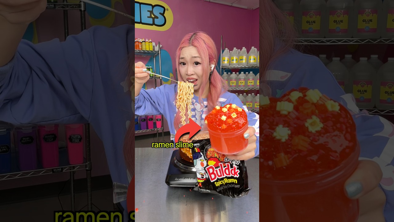 You asked for this slime...😳🍜