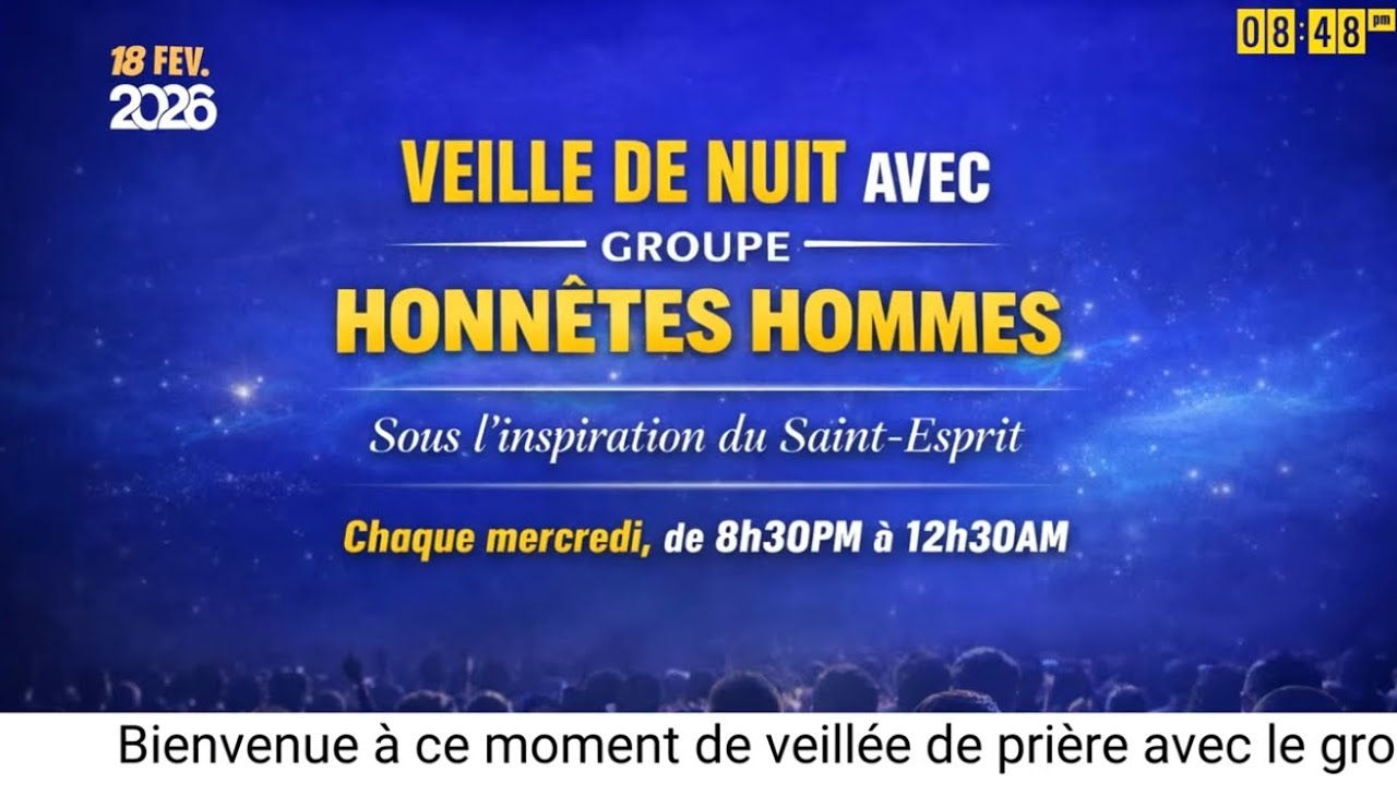 REDIFFUSION VEILLE DE NUIT HONNÊTES HOMMES | CHAQUE MERCREDI 