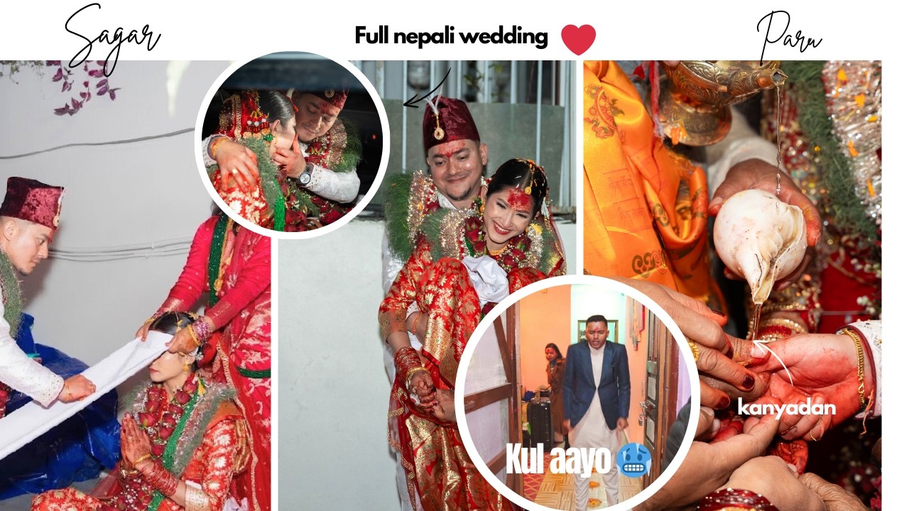 A Pure Nepali Wedding 🇳🇵 | Kul Devta Aayo, Kanyadaan & Full Cultural Rituals