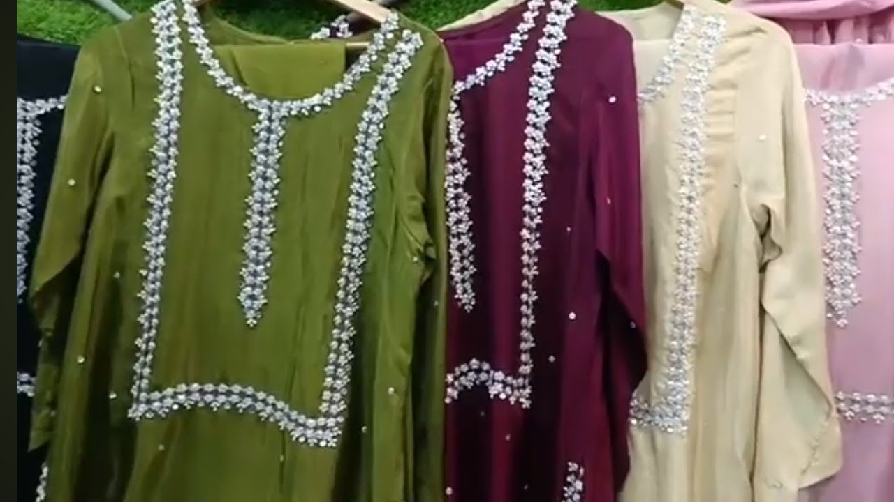 3pc sheesha silk designer dress S M L Xl