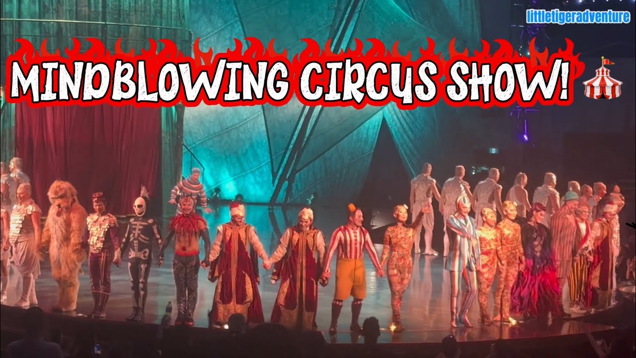 Cirque du Soleil KOOZA at Marina Bay Sands 🎪 Incredible Acrobatics in Singapore!