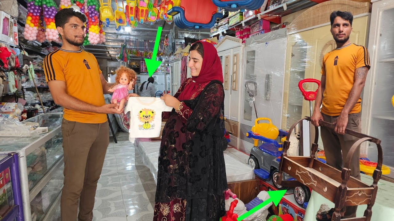Buying baby supplies and Sakineh complaining to Ali; an exciting episode in Sakineh's life