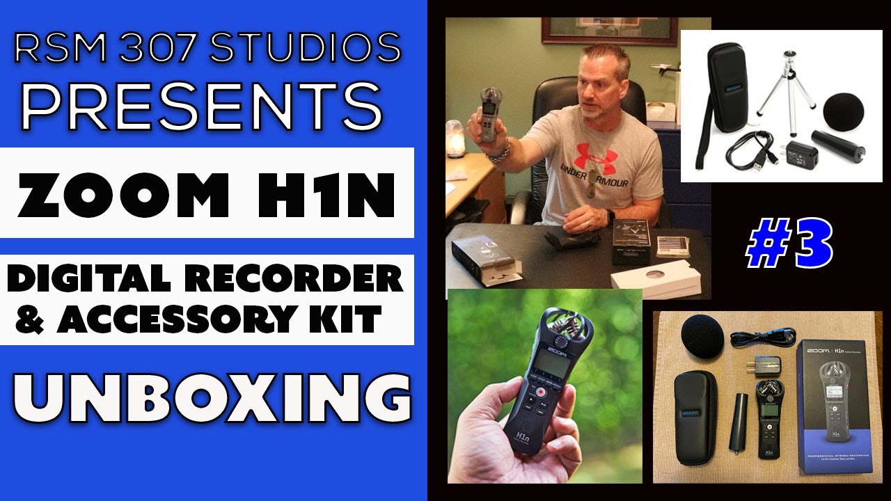 ***Mega Unboxing Video Series*** Zoom H1n Digital Recorder & Zoom APH-1 Accessory Kit