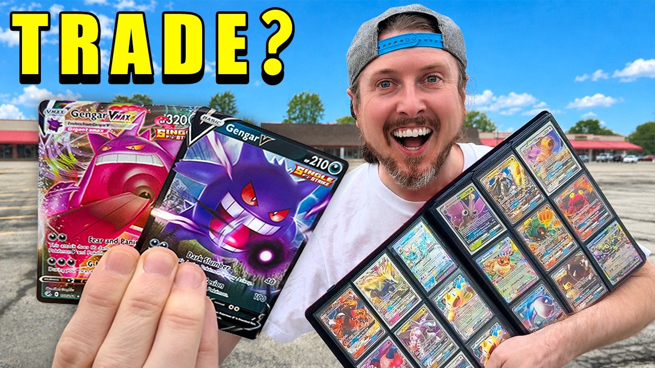 Меняю свои карты Pokemon с ГЕНГАРОМ в магазине!