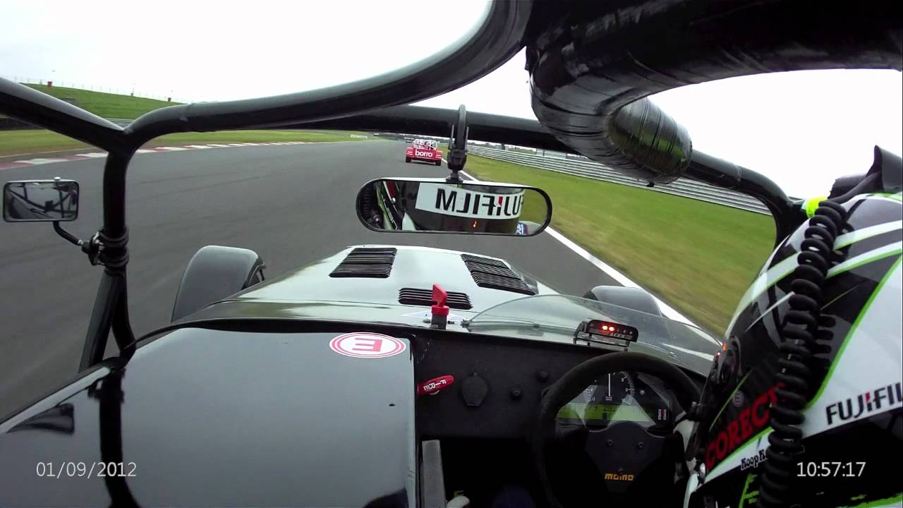 Paul O'Neill BaTSport Snetterton 200 Qualifying 2012 - BookaTrack.com Caterham R300 Championship