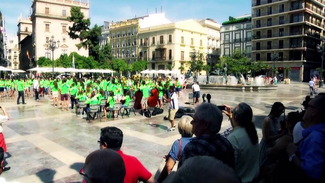 Flashmob Jove Banda Simfònica de la FSMCV. 