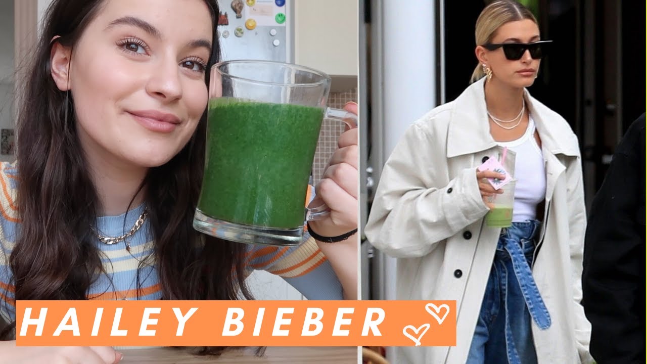BİR GÜN HAİLEY BİEBER GİBİ YEDİM! 🥒