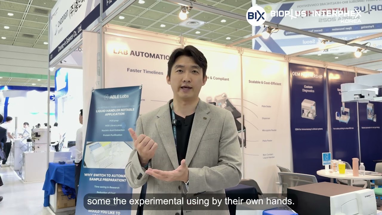ABLE Labs at BIOPLUS-INTERPHEX KOREA | Exhibitor Interview