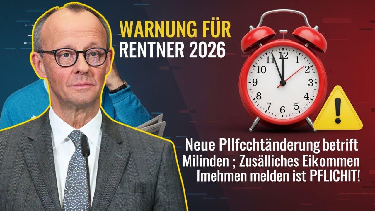 Rentner aufgepasst 2026: Neue Meldepflicht beim Hinzuverdienst betrifft Millionen