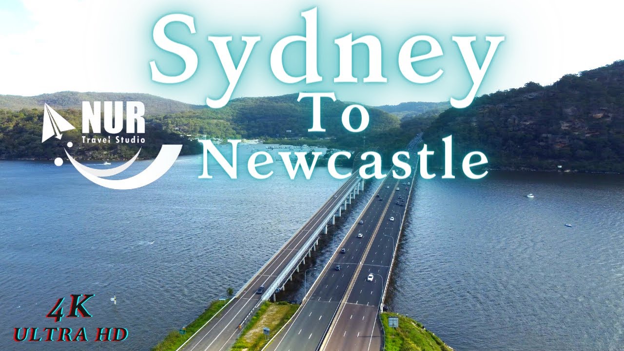 Sydney To Newcastle- Travel Video by Car in 4K || Sydney To Newcastle Road Tour