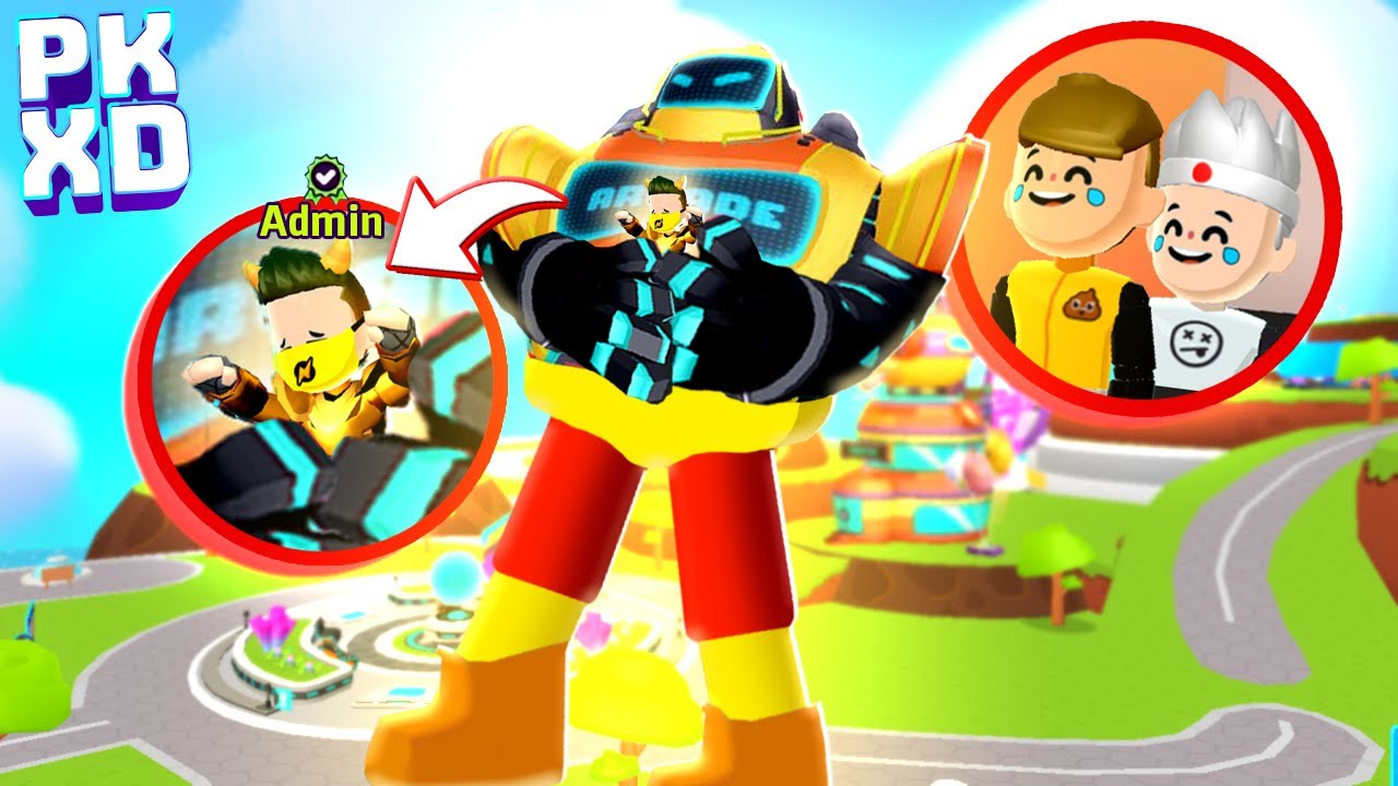 🤖 CONTROLAMOS O ROBOZÃO PRA TROLLAR O ADMIN NO PK XD