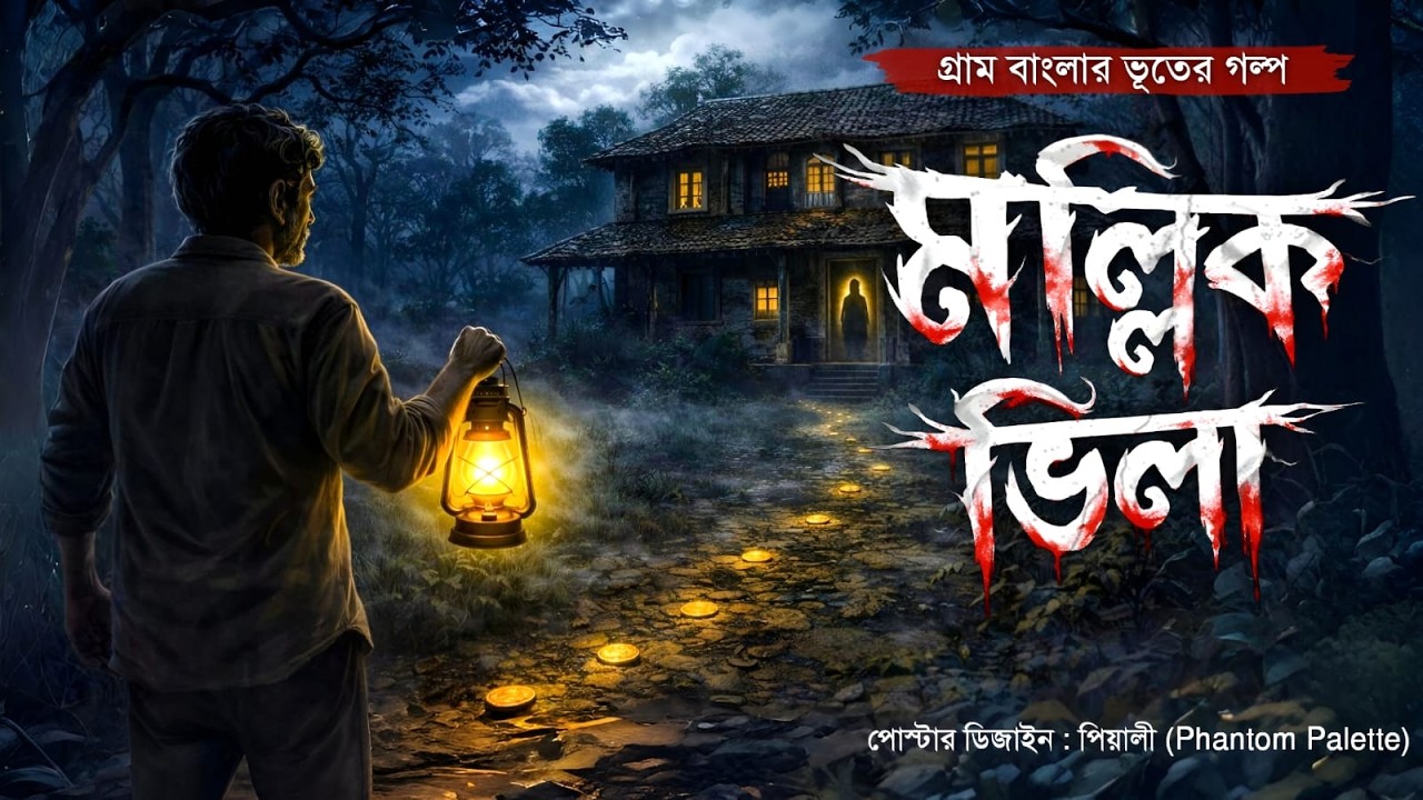 মল্লিক ভিলা।(হাড় হিম করা ভয়ের গল্প)গ্রাম বাংলার ভূতের গল্প Gram BanglarVuterGolpo | Bangla Cartoon