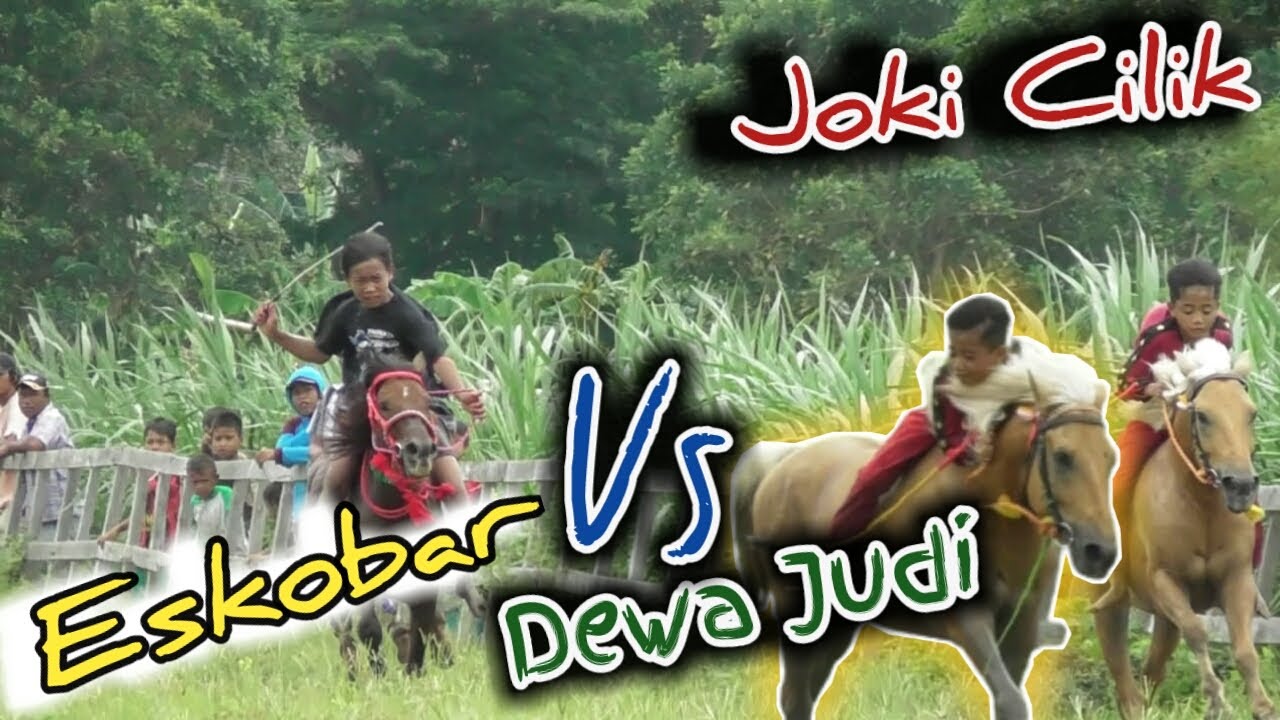 Melesat Seperti peluru DEWA JUDI Jauh Meninggalkan ESKOBAR || PACUAN KUDA sasake lombok