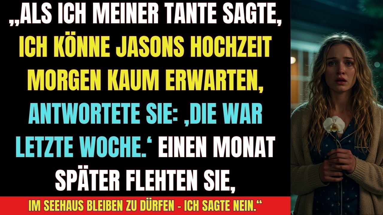 „Ich sagte voller Freude  ‚Morgen ist die Hochzeit‘ – ihre Antwort ließ mich erstarren“