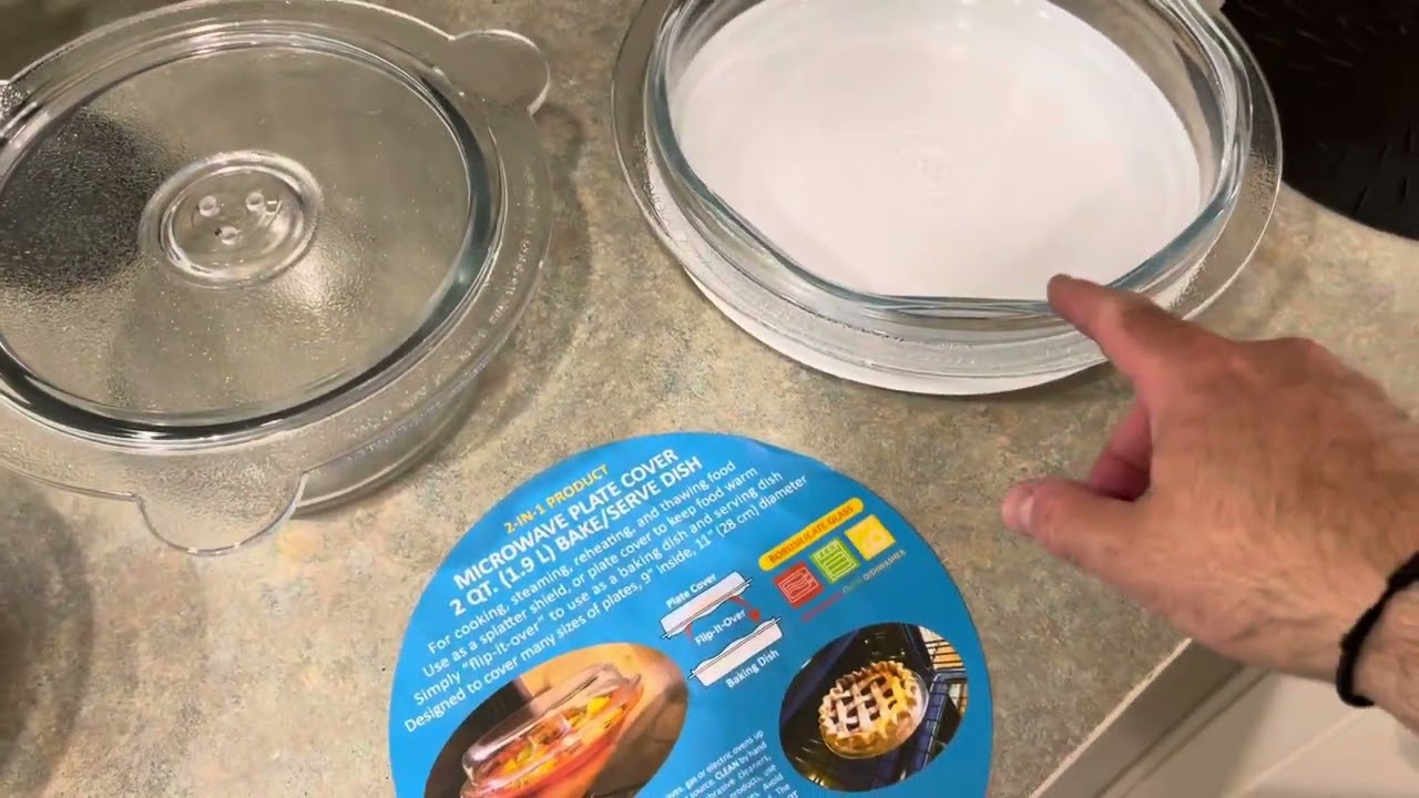 #MicrowaveCooking Using Glass VS Plastic Covers #Review