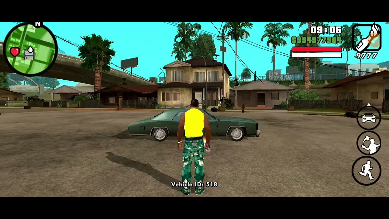 MOD SELETOR DE VEÍCULOS CLEO V2 - GTA SAN ANDREAS ANDROID 