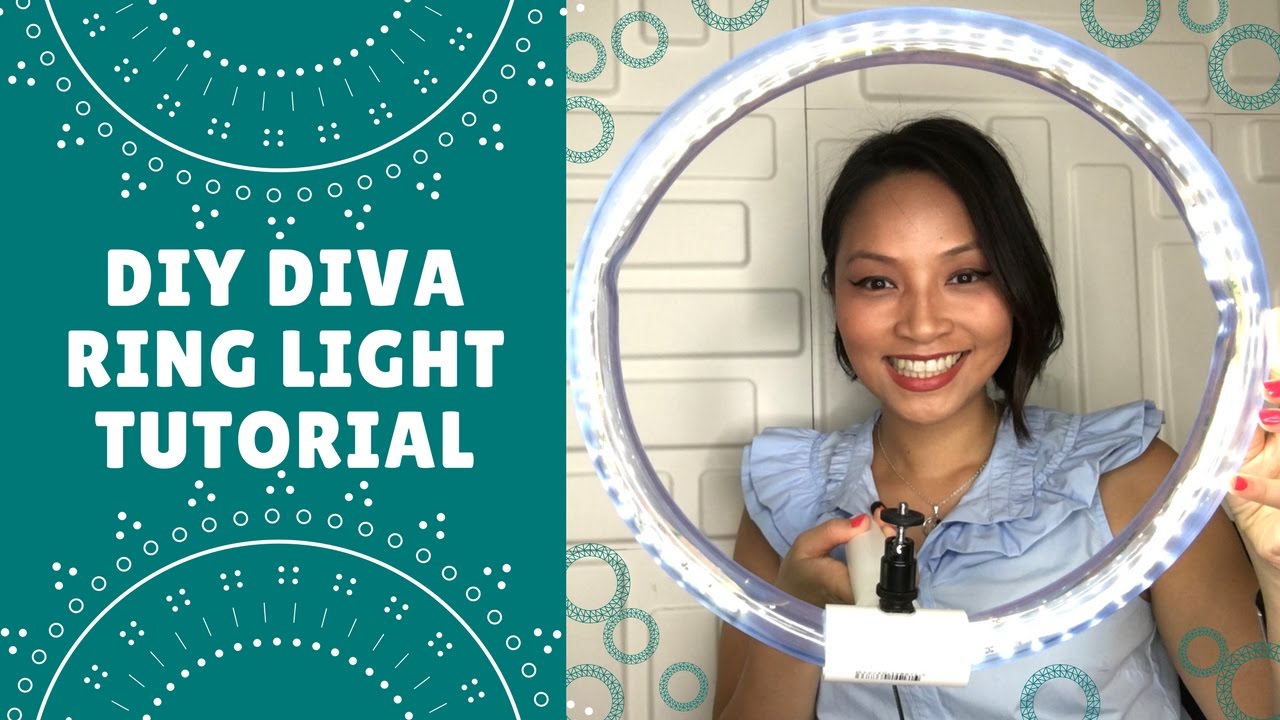 DIY Diva Ring Light Tutorial - How to make a ring light