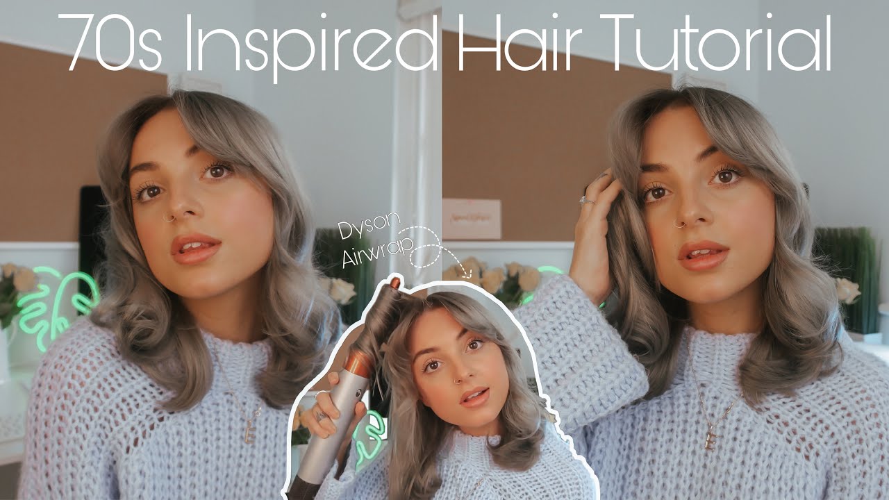70s Inspired Hair Tutorial | Dyson Airwrap Complete Hair Styler