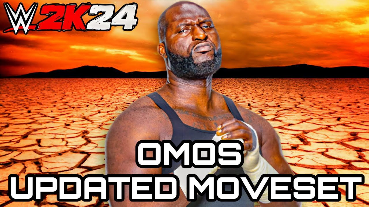 WWE 2K24 | Omos Updated Moveset + Realistic Base Superstar Settings