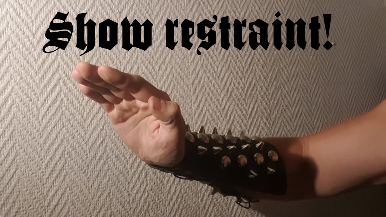 Unleash the power of restraint in heavy metal!
