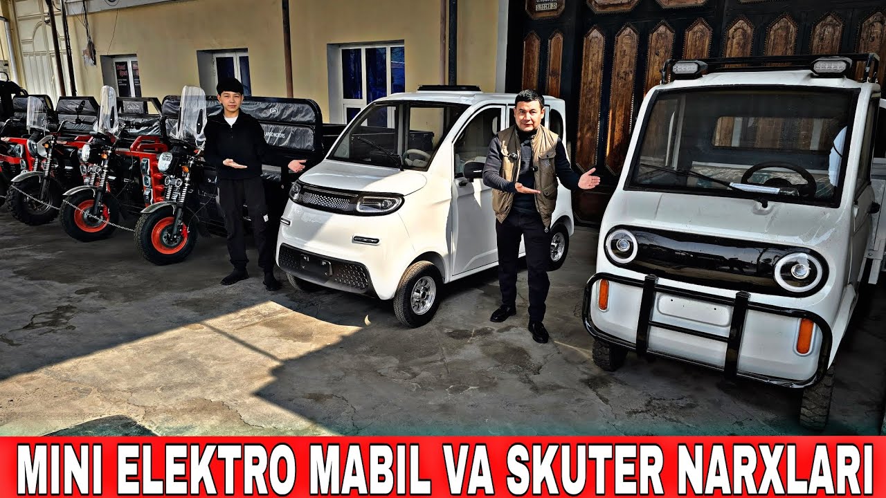 2026 YIL ELEKTRO MASHINA VA SKUTER NARXLARI ARZON JOYDAN