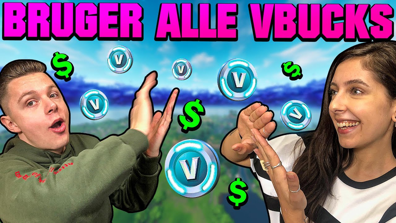 Bruger V-bucks på KÆMPE modeshow i Fortnite!
