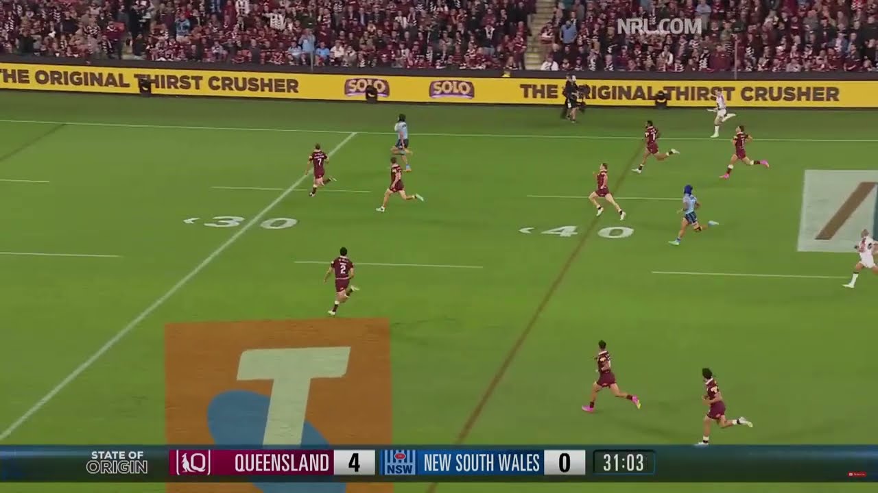 Daly Cherry-Evans Try-Saving Tackle - State of Origin 2023 Game 2