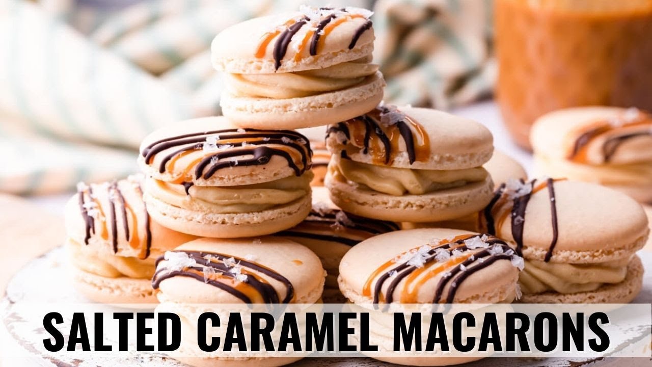 Salted Caramel Macarons