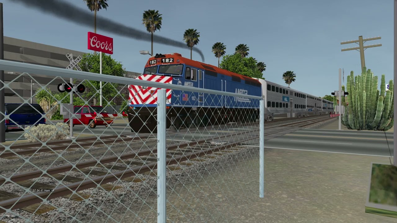 (MSTS/Open Rails) Railfanning at Sandonia City