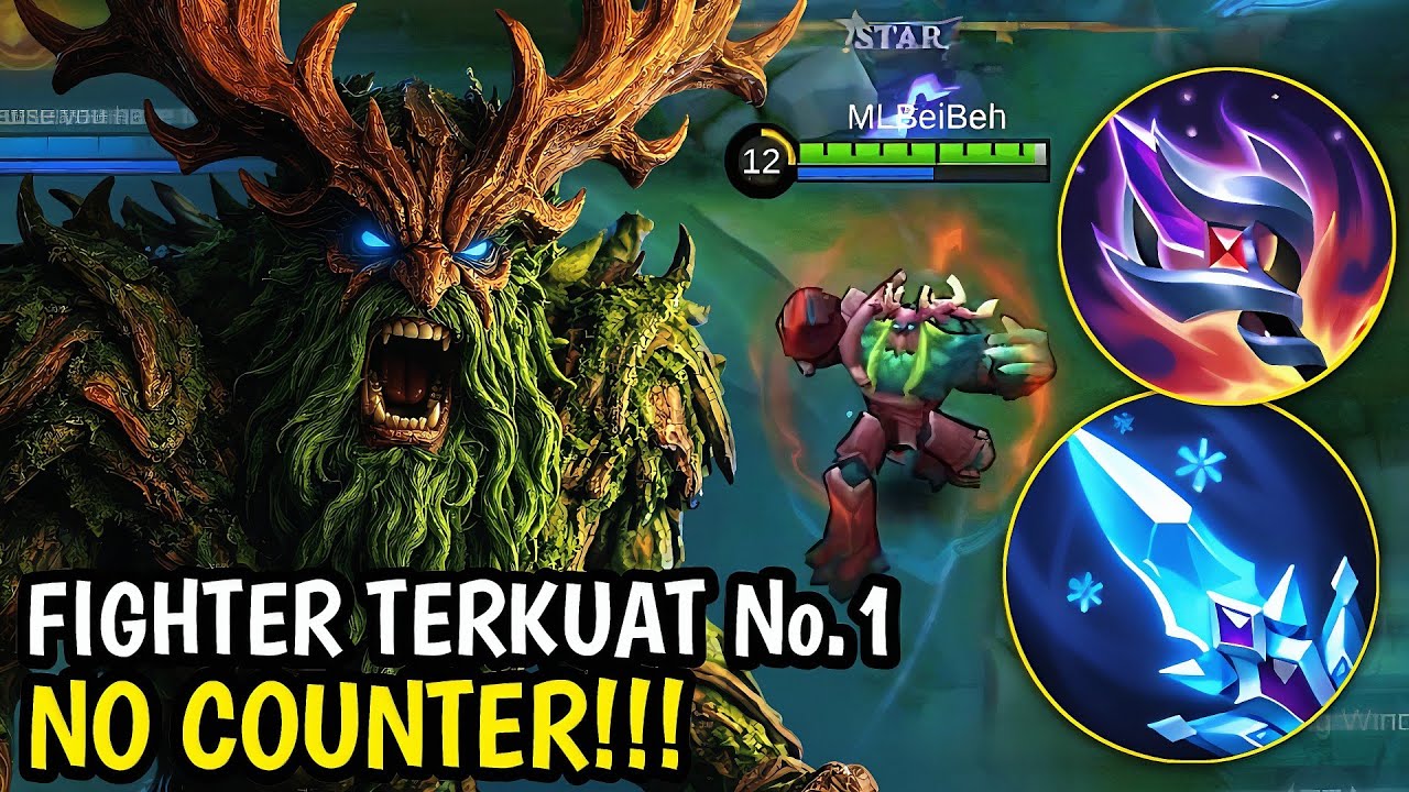 TEB4NG POHON INI KALAU BISA😂 INI DIA BELERICK BUILD MELAWAN PENEB4NG HUTANI| MLBB