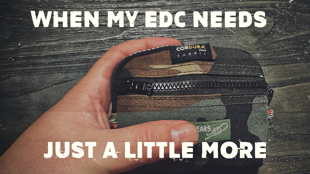 The Go Pouch Level 1 - When you need just a little more than Minimal EDC