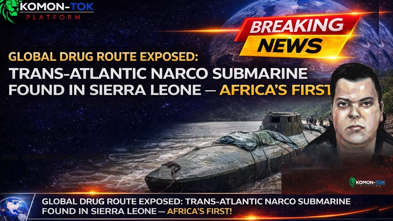 Confirmed: Africa’s First Trans-Atlantic Drug Submarine Found Off Sierra Leone Coast