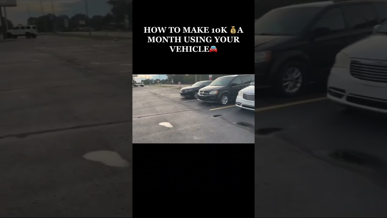 MAKE 10K A MONTH STARTING A TRANSPORTATION BUSINESS USING YOUR PERSONAL VEHICLE #sidehustle