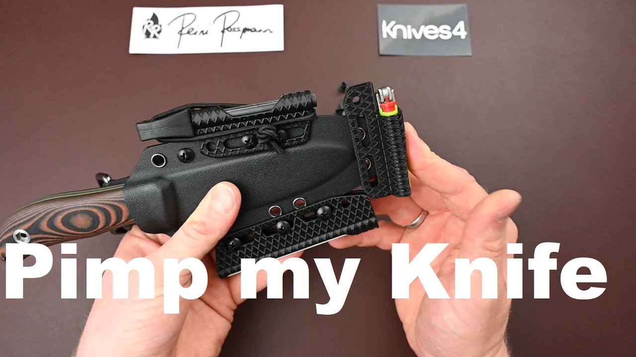 &Uuml;BERLADEN oder SINNVOLL? | UNIVERSALHALTERUNGEN f&uuml;r KYDEXSCHEIDEN von @ReiniRossmann und KNIVES4