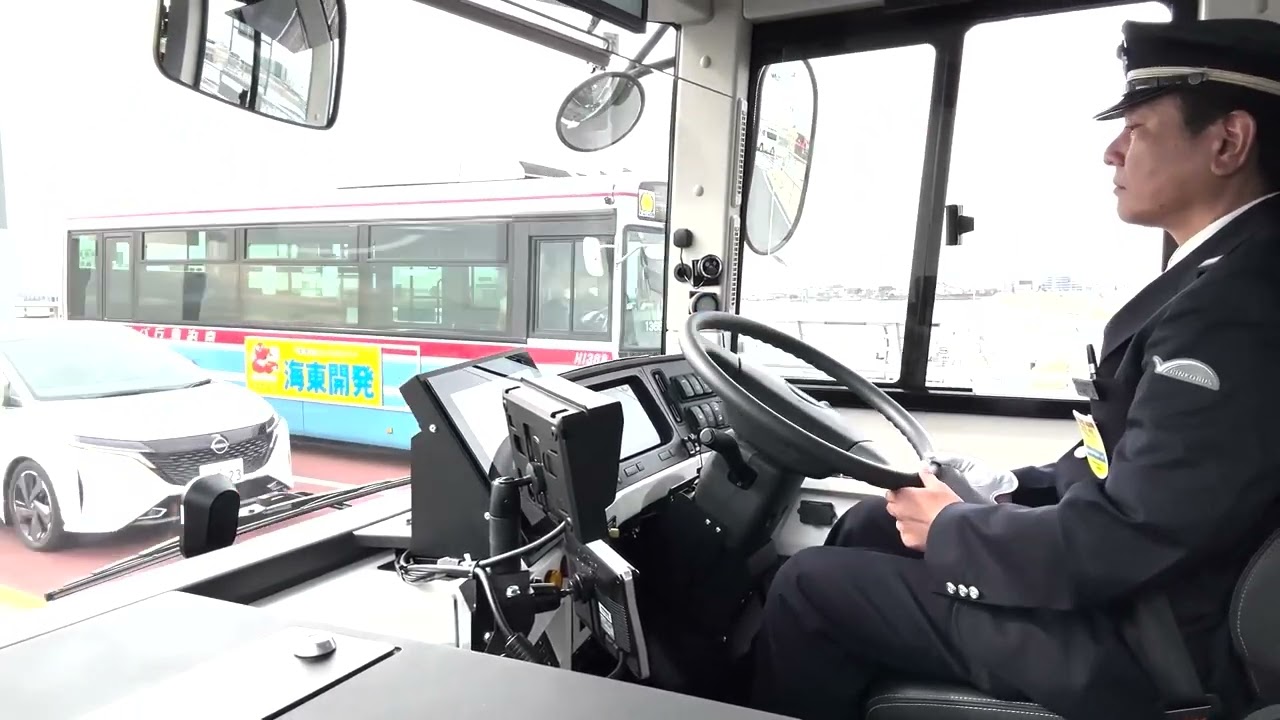 川崎市で都県をまたぐ自動運転バスの実証実験スタート、2027年度にレベル4の社会実装を目指す