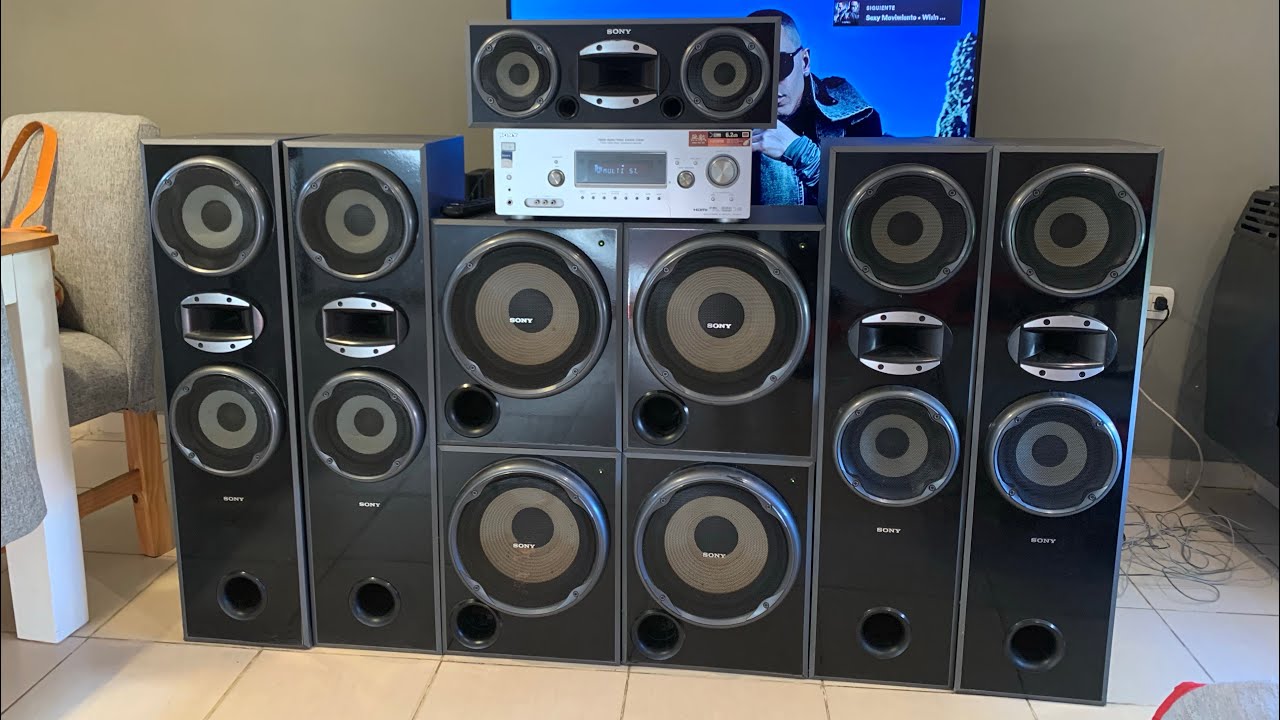 Sony MUTEKI STR1600 prueba de sonido