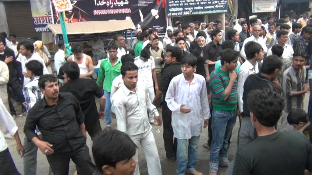 Muharram in Hallaur 2011 - 12 - Yaad-e-Abbas me bali Sakina Roye - Anjuman Guldasta matam