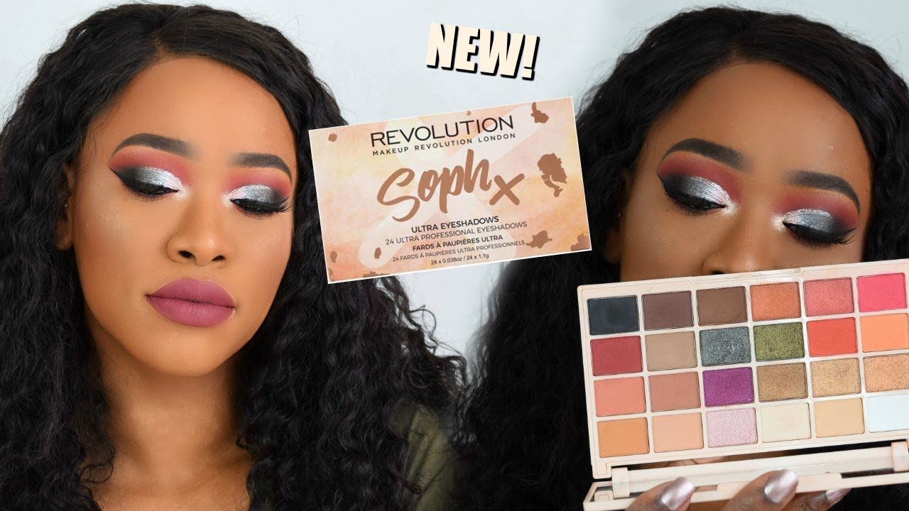 TESTING SOPH X MAKEUP REVOLUTION EYESHADOW PALETTE