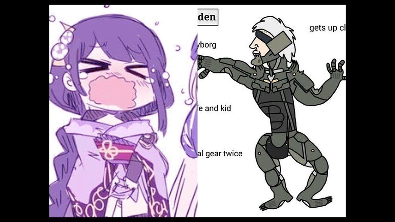 Baby raiden shogun vs the CHAD raiden metal gear [REMAKE]