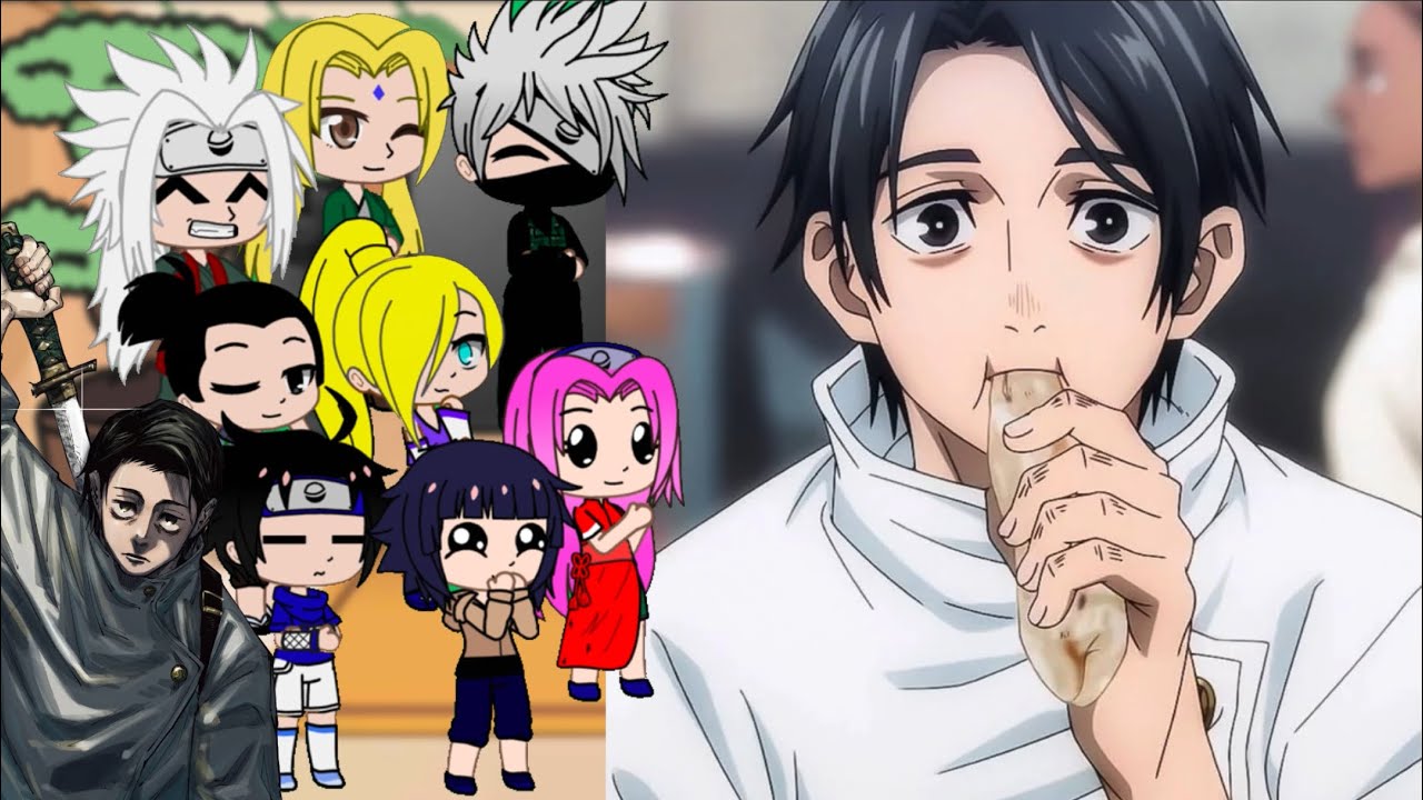 Naruto friend react to Naruto as Yuta||😁Tiktoks||👒Gacha Club||