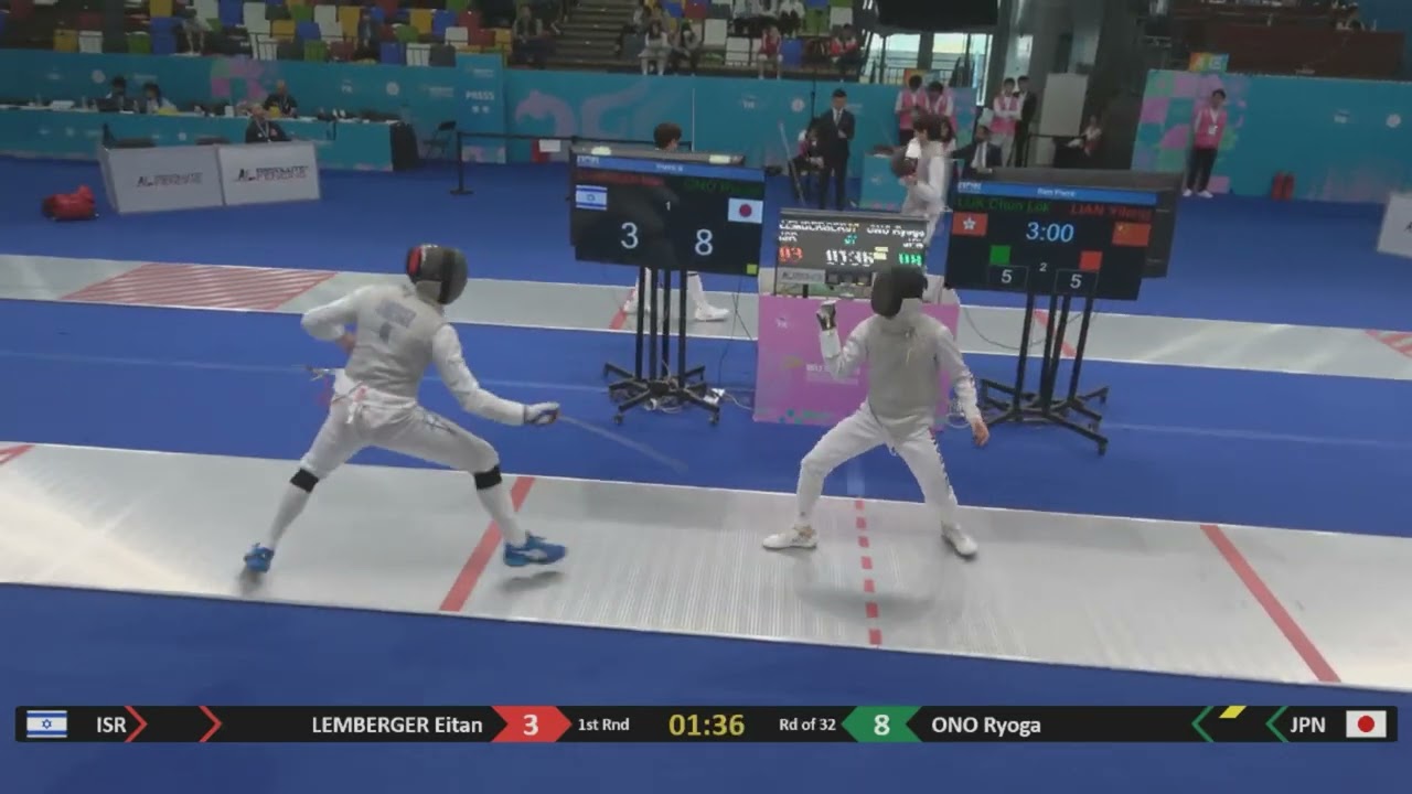 Wuxi Worlds 2025 CMF - L32 - Eitan Lemberger ISR v Ono Ryoga JPN