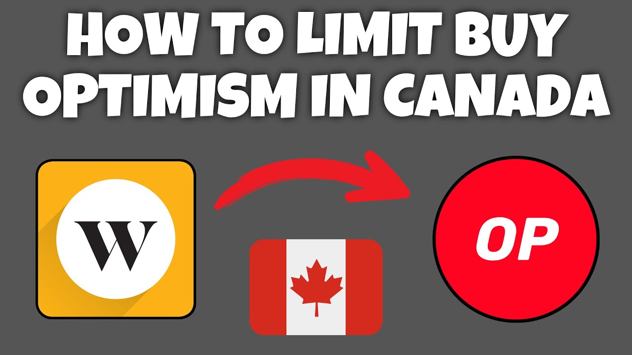 How To Limit Buy Optimism Crypto (OP) In Canada On Wealthsimple | Weathsimple Tutorial