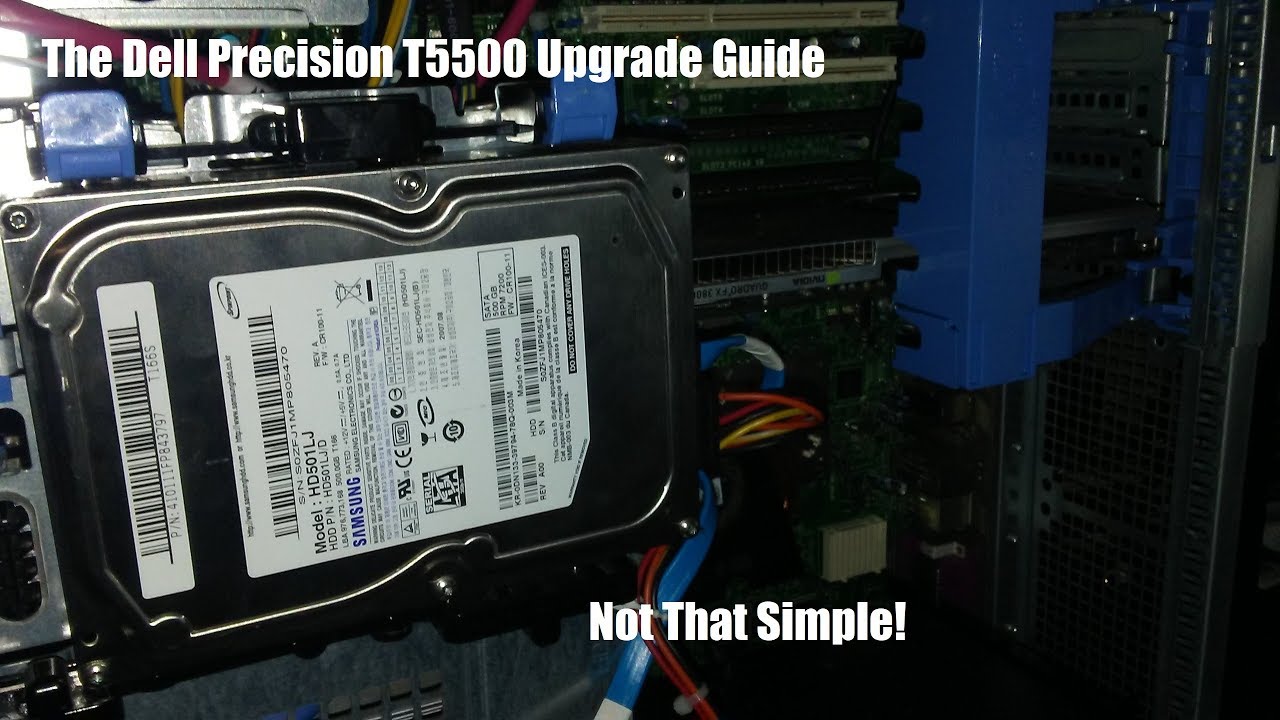Dell Precision T5500 Upgrade Guide