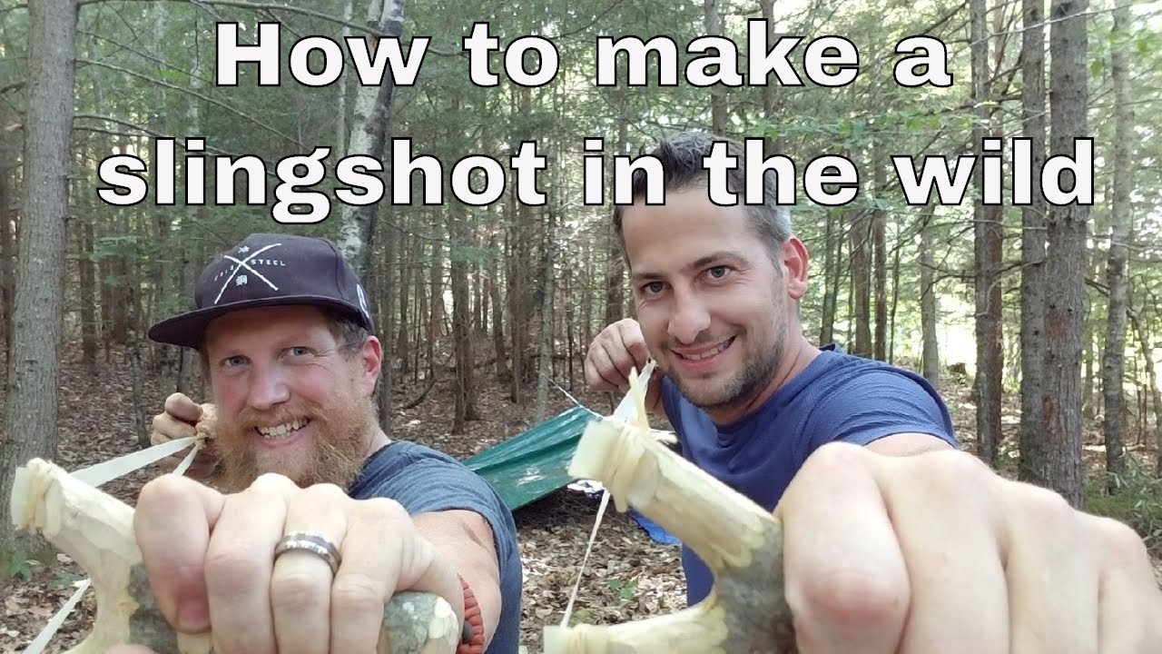 How to make a slingshot.Quest for survival knowledge with Zackary Fowler Ep1