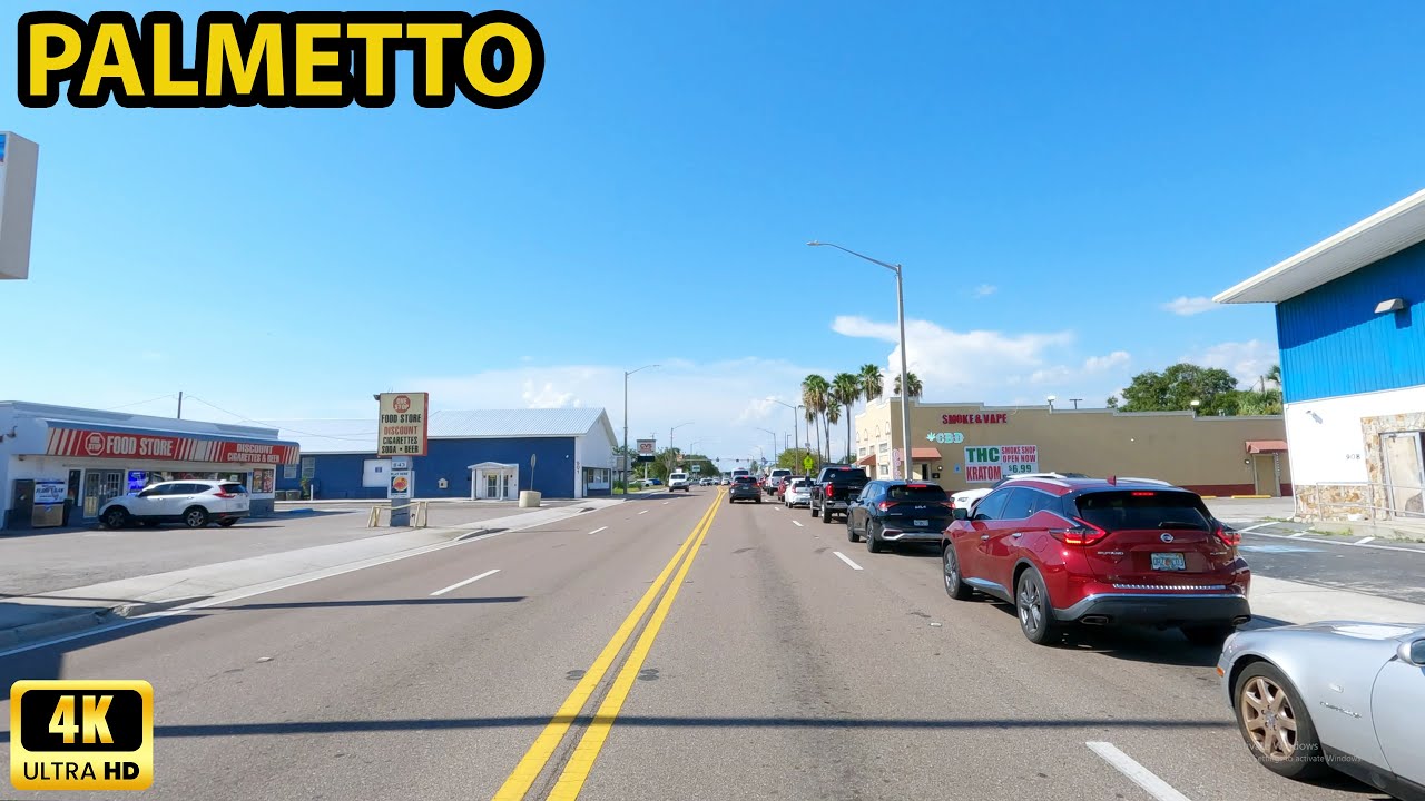 Palmetto Florida Driving Through