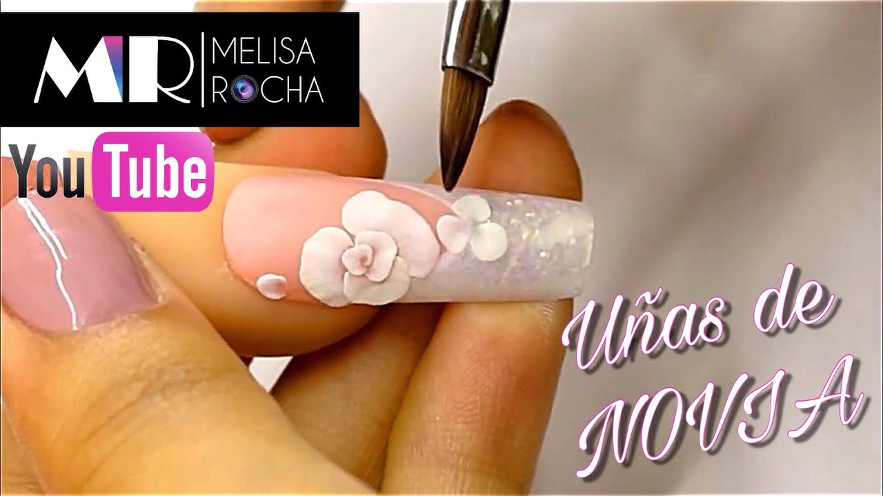 Diseño de UÑAS para NOVIA 👰🏻💍