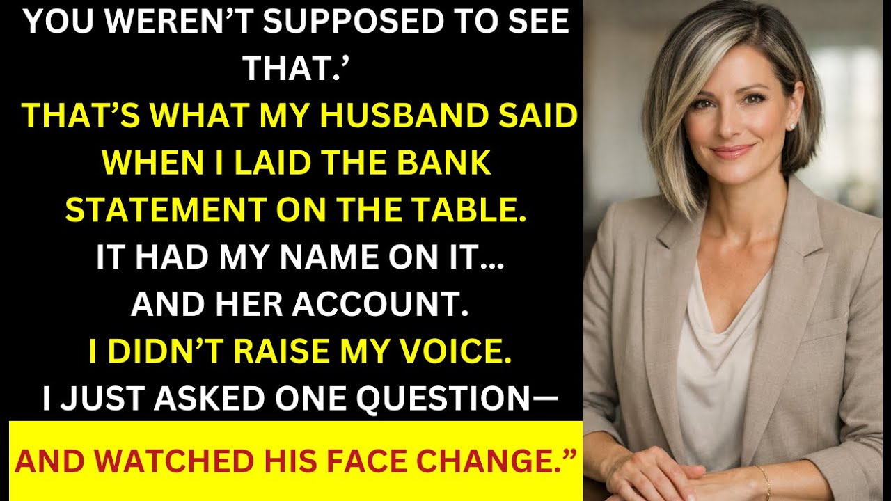 My Husband Paid Her in Secret for Years — Until the Bank Mistakenly Sent Me the Statement