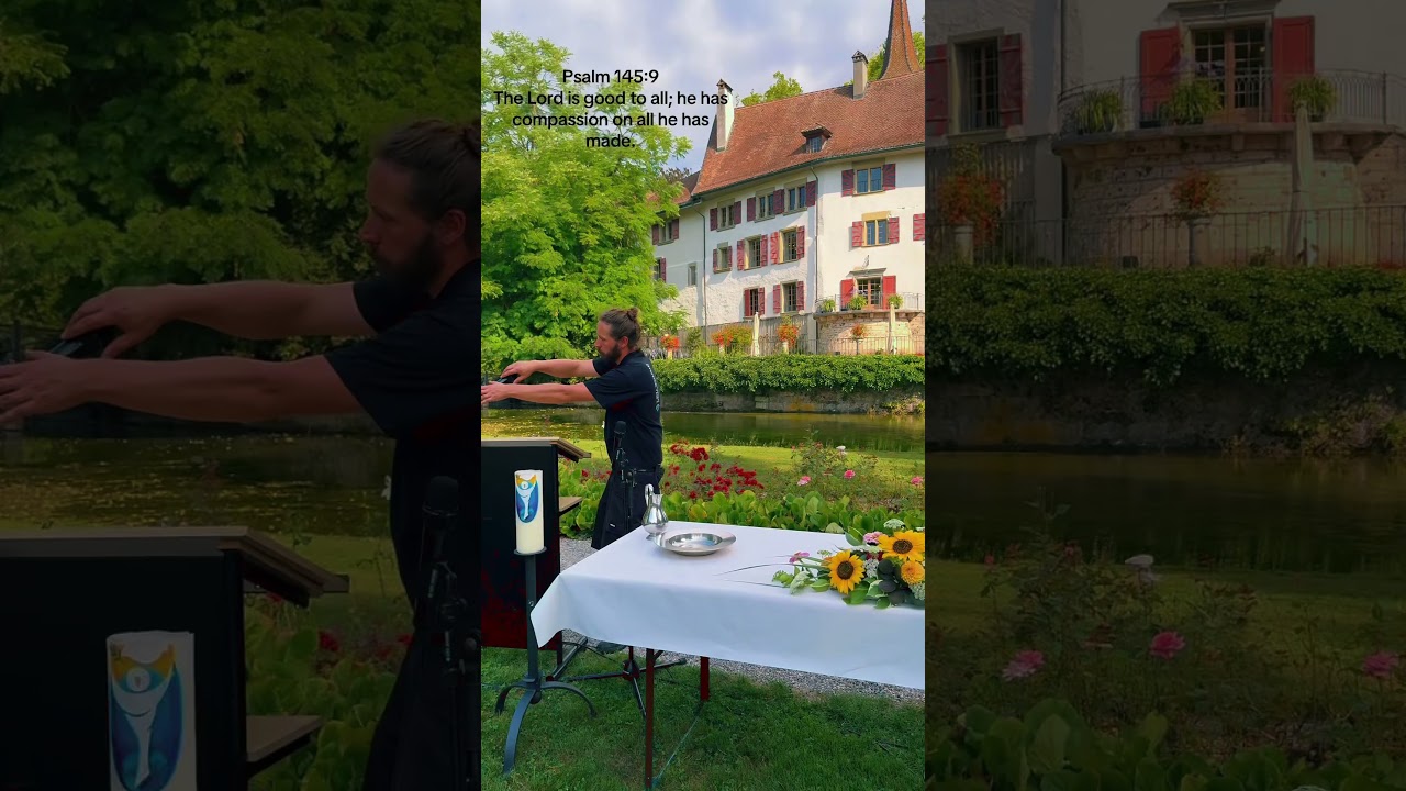 Worship on Sunday at Landshut Castle in Utzenstorf Kanton Bern Switzerland 🇨🇭